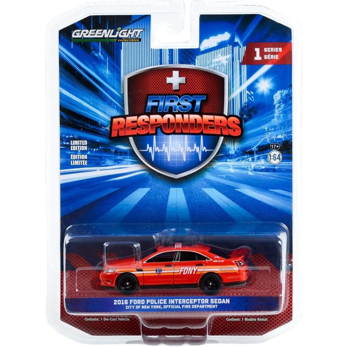 2016 Ford Police Interceptor Sedan FDNY EMS Division 4 Greenlight