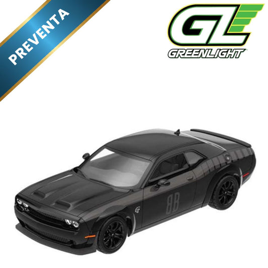 2017 Dodge Challenger SRT Hellcat Widebody Black Bandit Greenlight