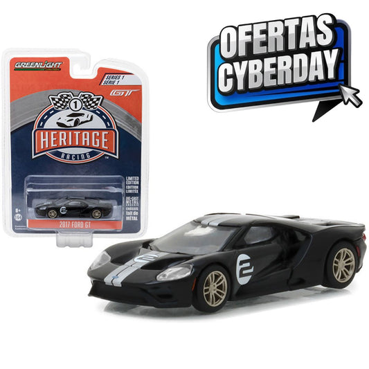 2017 Ford GT Black #2 Greenlight (Cyberday)