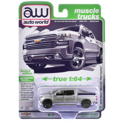 2019 Chevrolet Silverado High Country Silver Ice Metallic Auto World