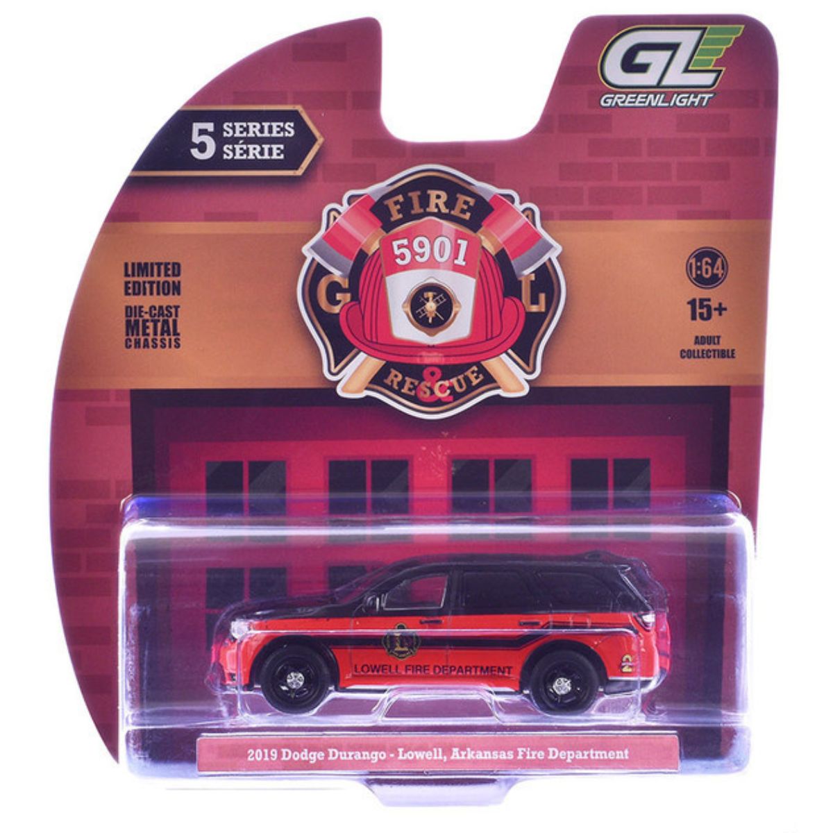 2019 Dodge Durango Lowell Arkansas Fire Department Greenlight