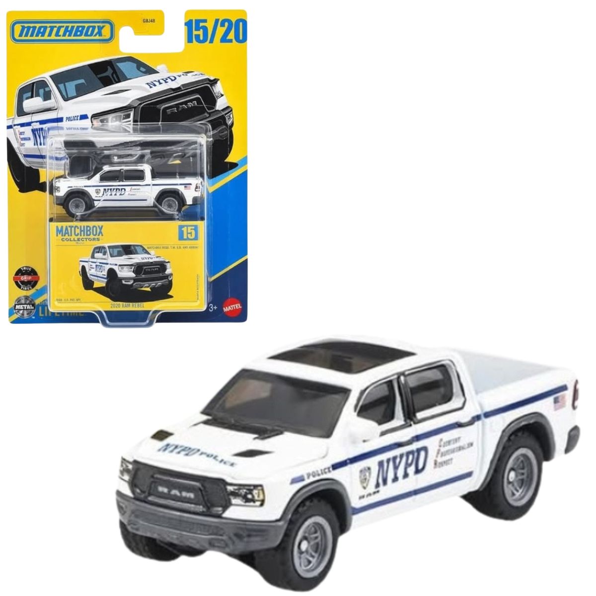 2020 Ram Rebel NYPD Collectors Matchbox