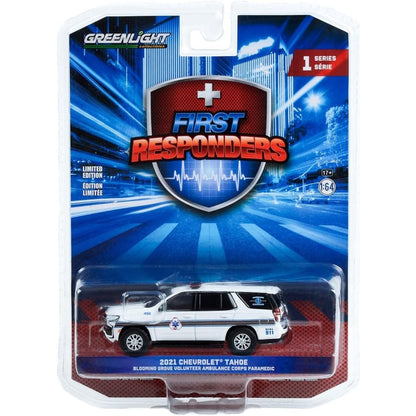 2021 Chevrolet Tahoe Blooming Grove Volunteer Ambulance Corps Paramedic Greenlight