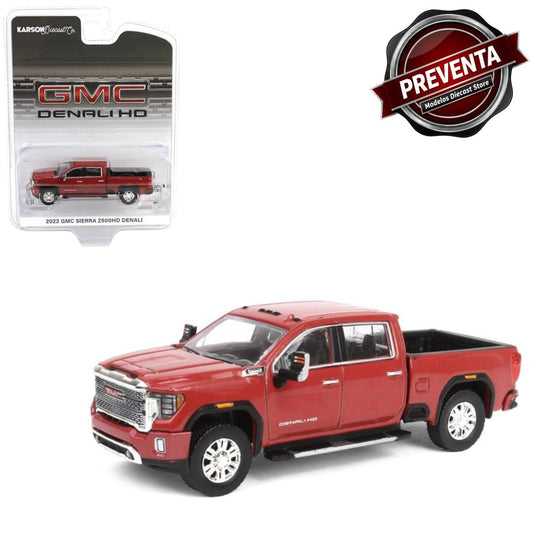 2022 GMC Sierra 2500 Denali Cayenne Red (2nd Edition) Greenlight (Preventa)