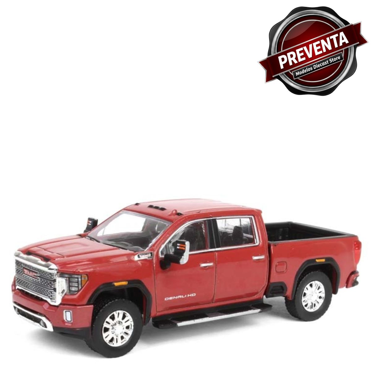 2022 GMC Sierra 2500 Denali Cayenne Red (2nd Edition) Greenlight (Preventa)