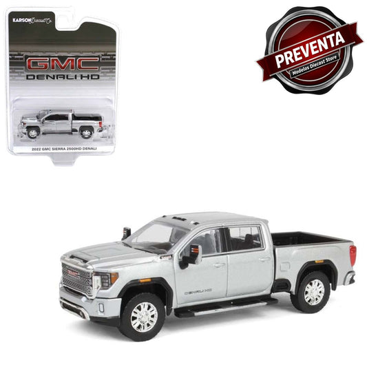 2022 GMC Sierra 2500 Denali Quick Silver Metallic Greenlight (Preventa)