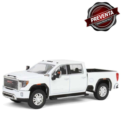 2022 GMC Sierra 2500 Denali Summit White (2nd Edition) Greenlight (Preventa)