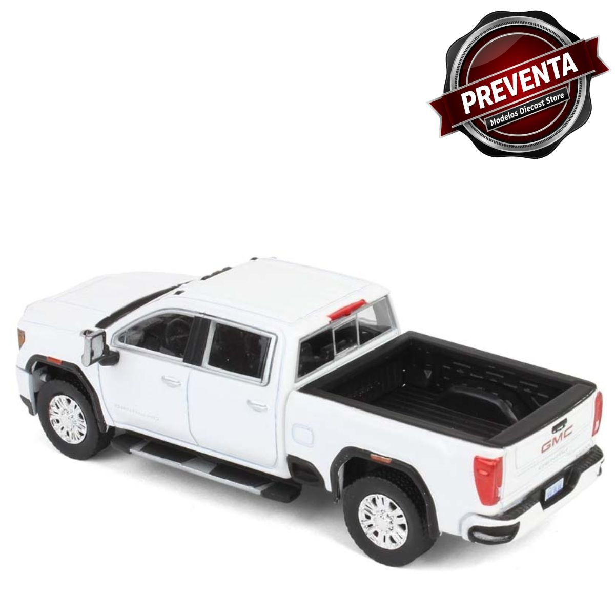 2022 GMC Sierra 2500 Denali Summit White (2nd Edition) Greenlight (Preventa)