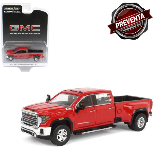 2022 GMC Sierra 3500HD Pro Dually Cayenne Red Greenlight (Preventa)