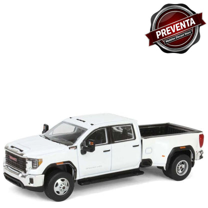 2022 GMC Sierra 3500HD Pro Dually Summit White (2nd Edition) Greenlight (Preventa)