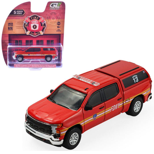2023 Chevrolet Silverado Camper Shell FDNY Greenlight