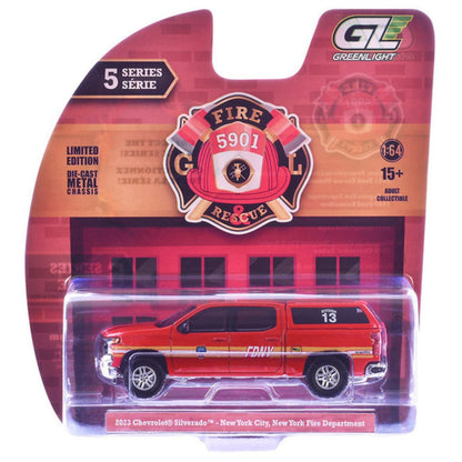 2023 Chevrolet Silverado Camper Shell FDNY Greenlight