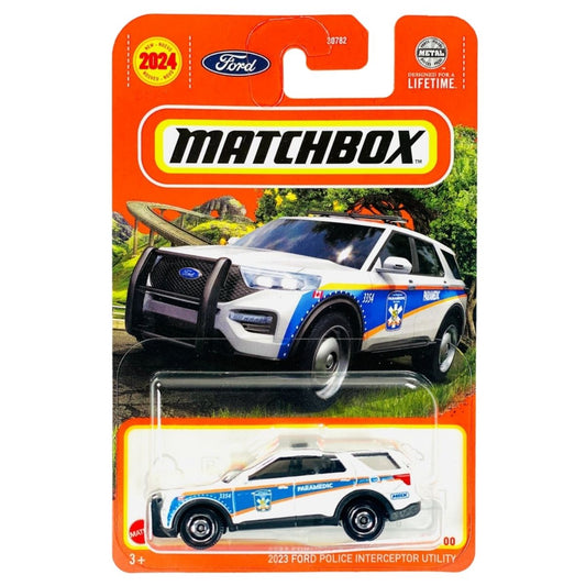 2023 Ford Police Interceptor Utility Basic 36/100 Matchbox