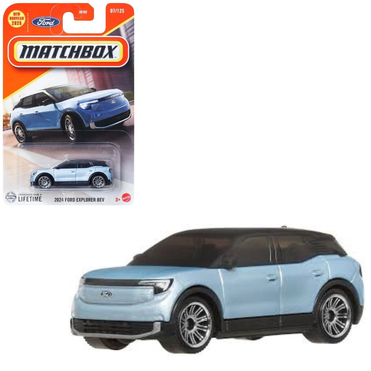 2024 Ford Explorer Bev 07/125 Matchbox