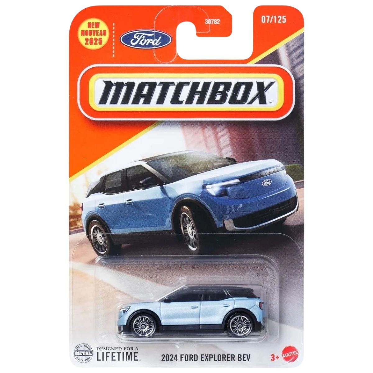 2024 Ford Explorer Bev 07/125 Matchbox