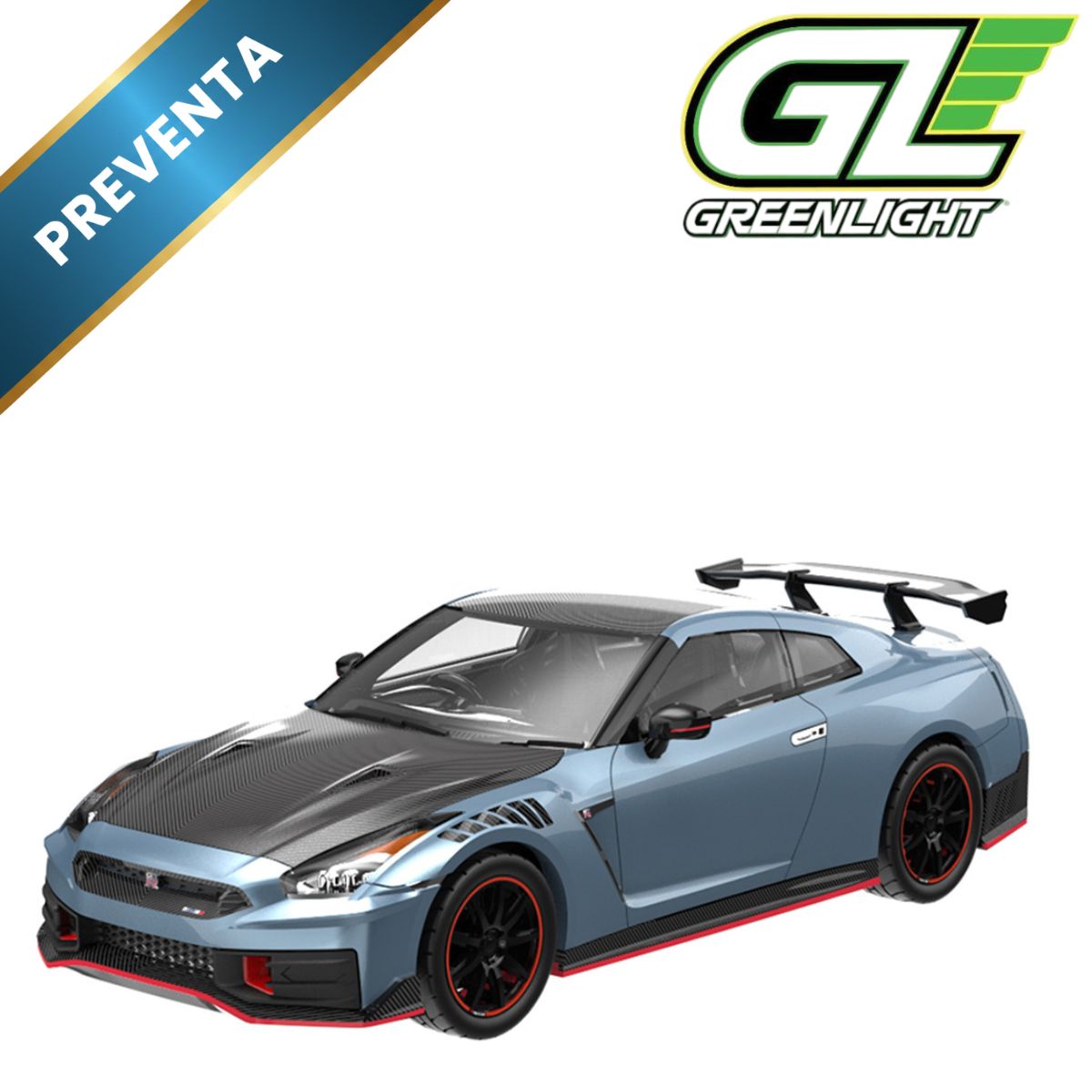 2024 Nissan GTR NISMO Stealth Grey Greenlight (Preventa)