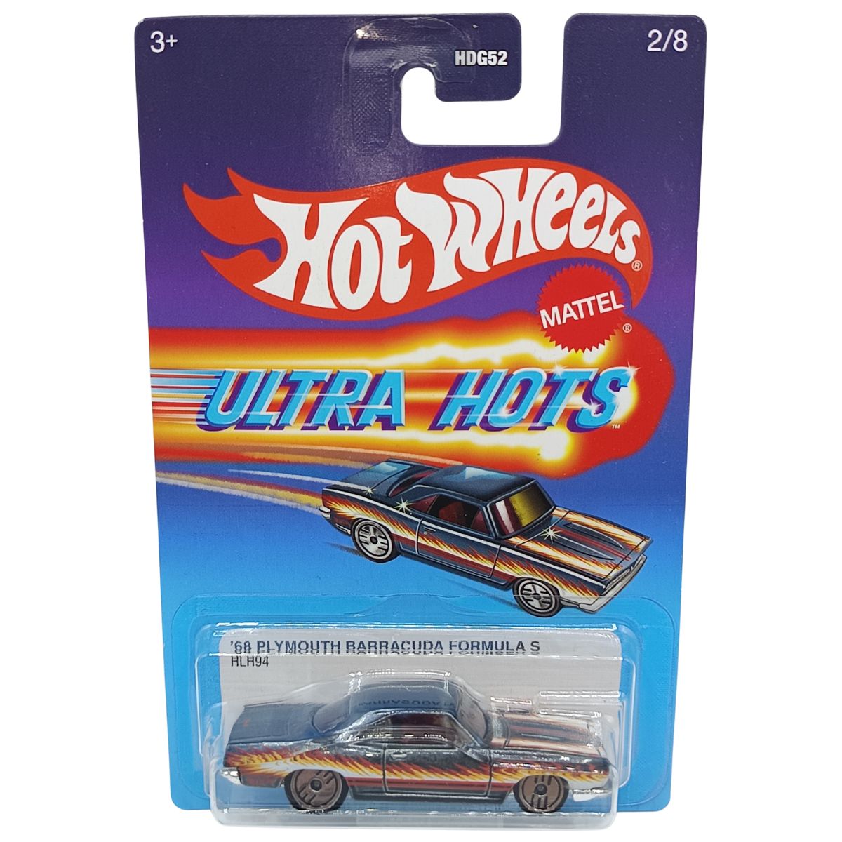 68 Plymouth Barracuda Formula S Ultra Hots 2/8 Hot Wheels