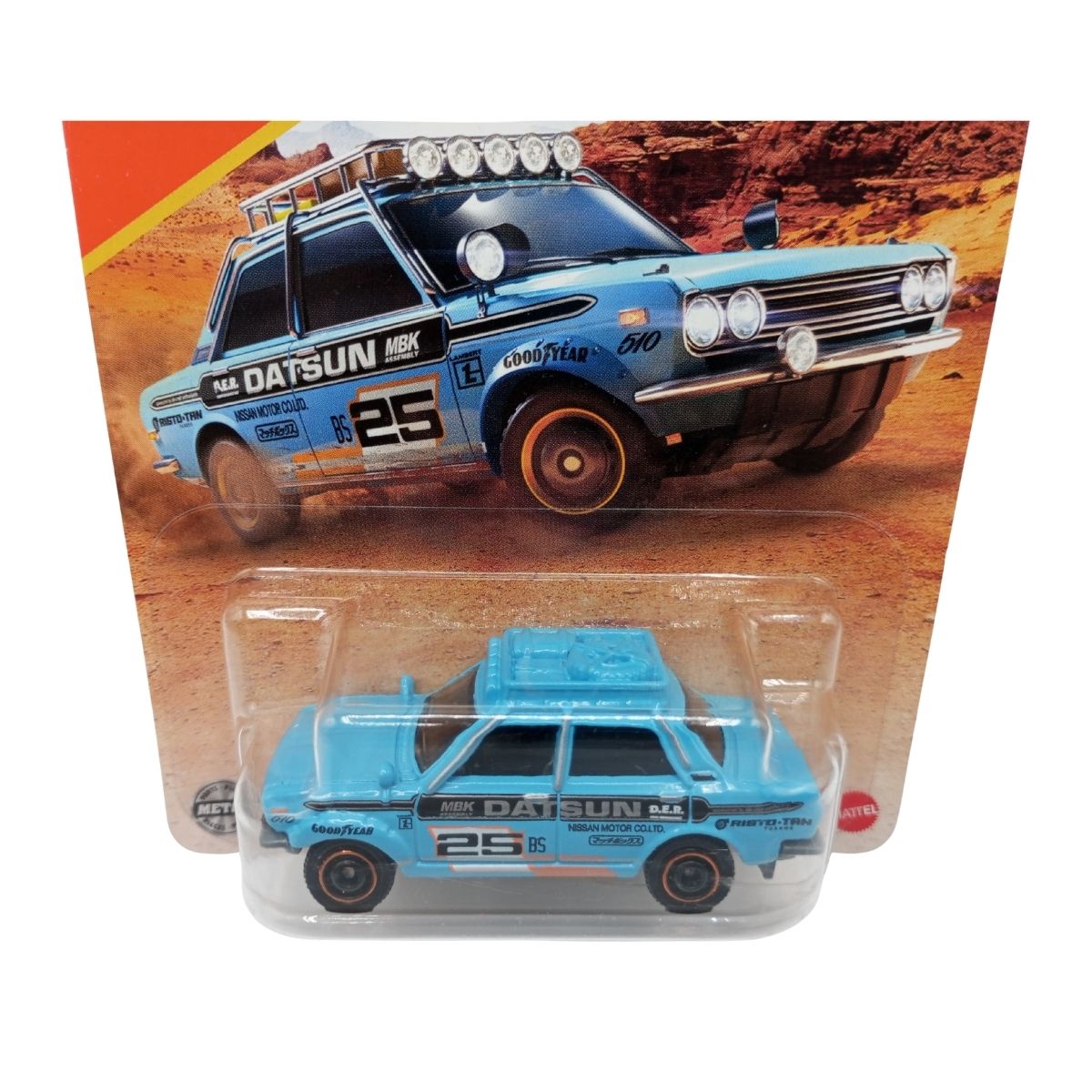 70 Datsun 510 Rally 51/125 Matchbox