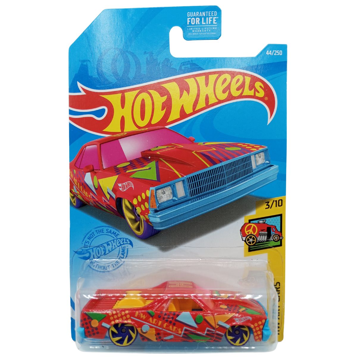 80 El Camino Rojo 44/250 HW Art Cars Hot Wheels