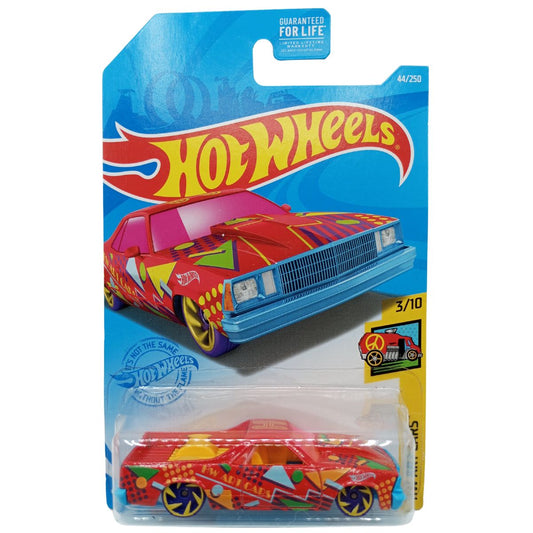 80 El Camino Rojo 44/250 HW Art Cars Hot Wheels