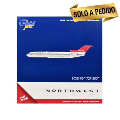 Avión Boeing 727-200 Commercial Aircraft Northwest Airlines (N254US) GeminiJets