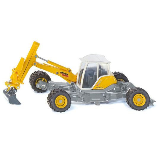 Excavadora Araña Menzi Muck M545 Walking Excavator Yellow White Siku