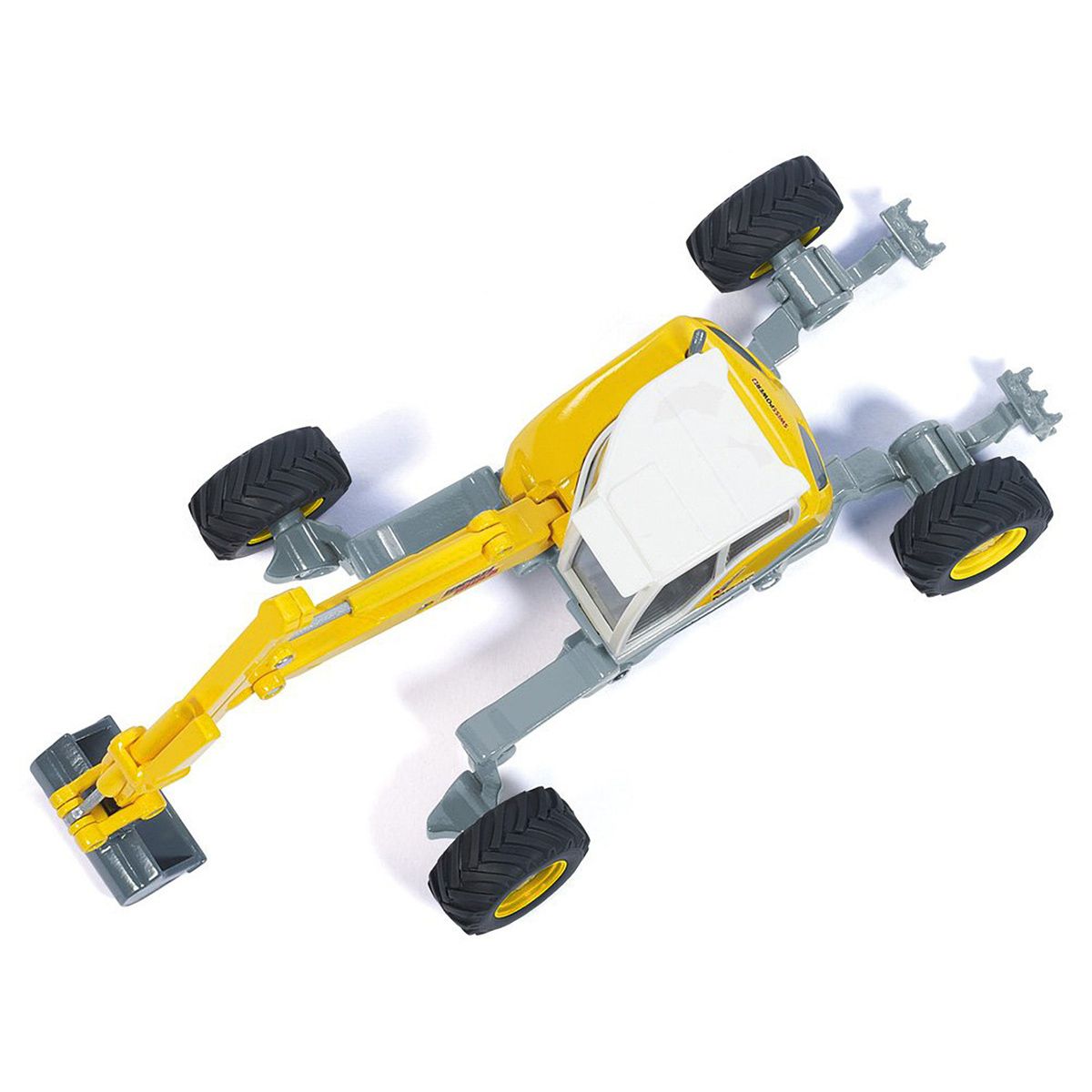 Excavadora Araña Menzi Muck M545 Walking Excavator Yellow White Siku