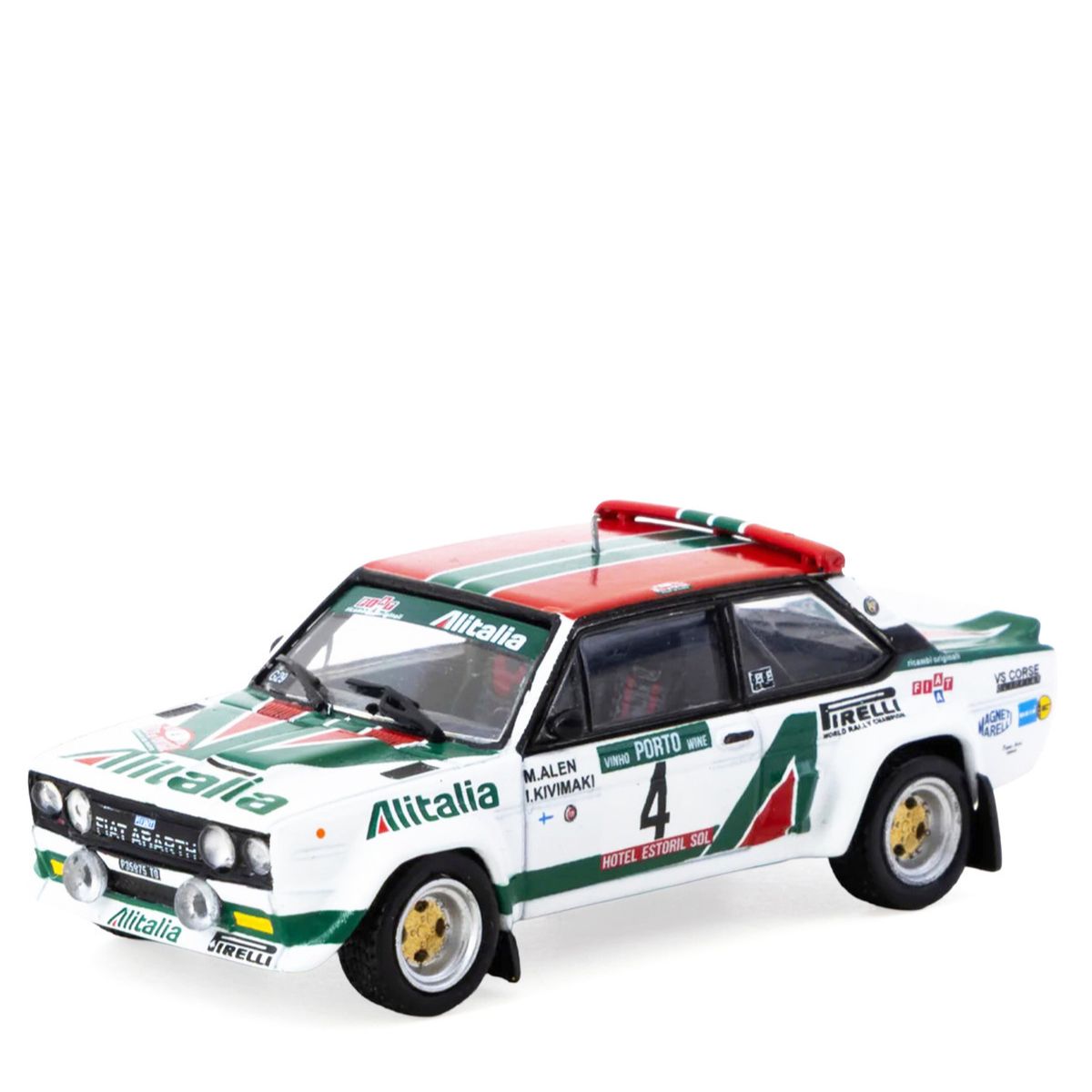 Fiat 131 ABARTH Rally #4 Winner Rallye de Portugal (1978) Hobby64 Tarmac Works