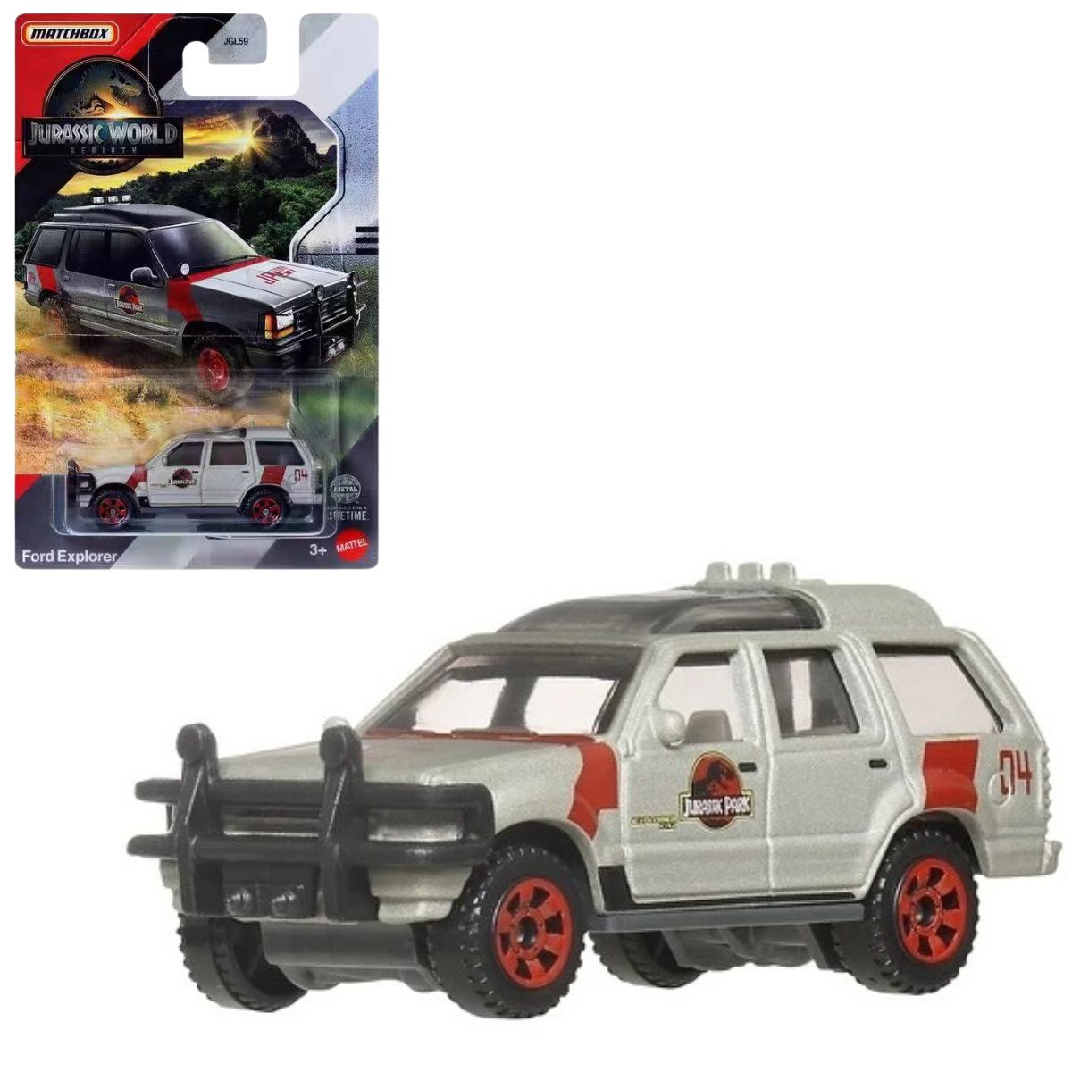 Ford Explorer Jurassic World Rebirth Matchbox