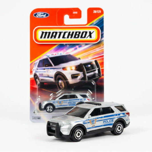 Ford Police Interceptor Serie Básica 28/125 Matchbox