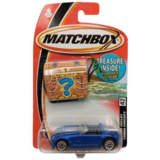 Ford Shelby Cobra Concept Treasure Inside #42 2005 Matchbox