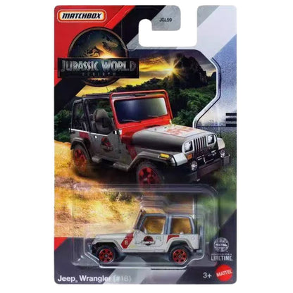 Jeep Wrangler (#18) Jurassic World Rebirth Matchbox