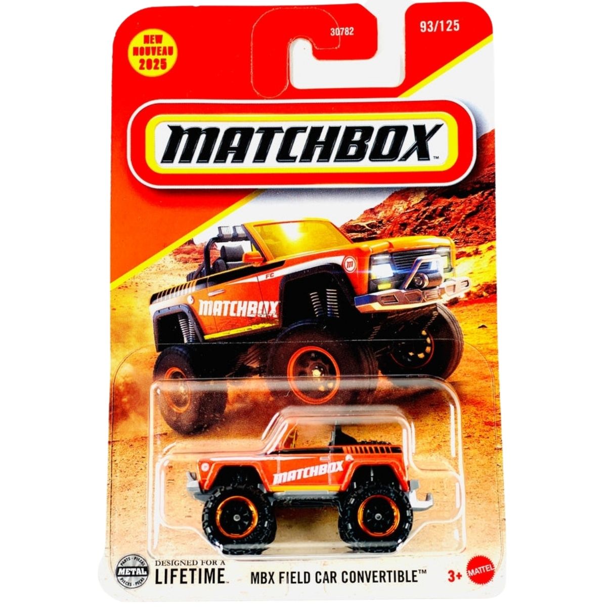 MBX Field Car Convertible 93/125 Matchbox