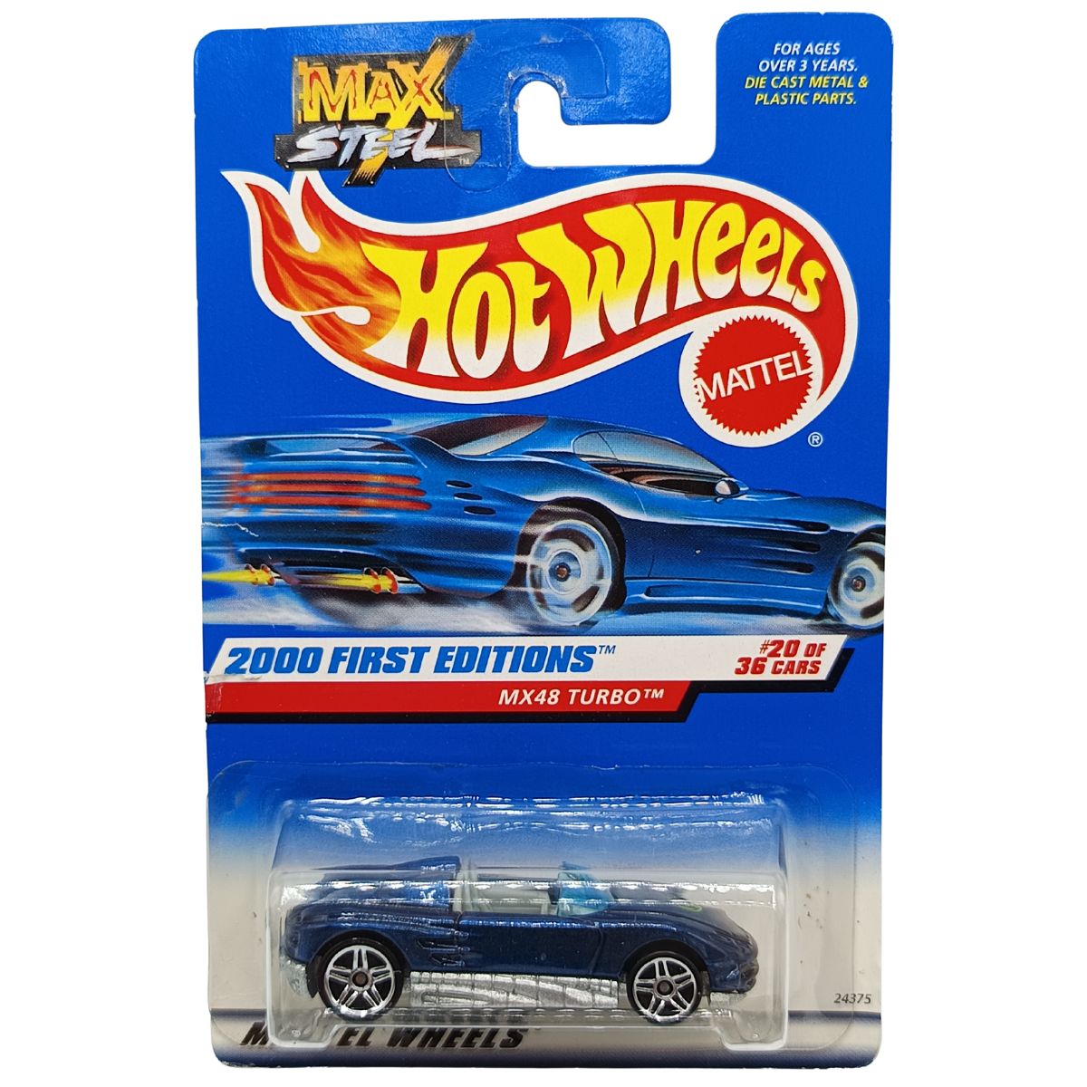 MX48 Turbo Max Steel #20 Hot Wheels