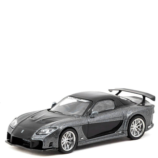 Mazda RX-7 VeilSide Fortune7 RHD Gray Metallic Black Tarmac Works
