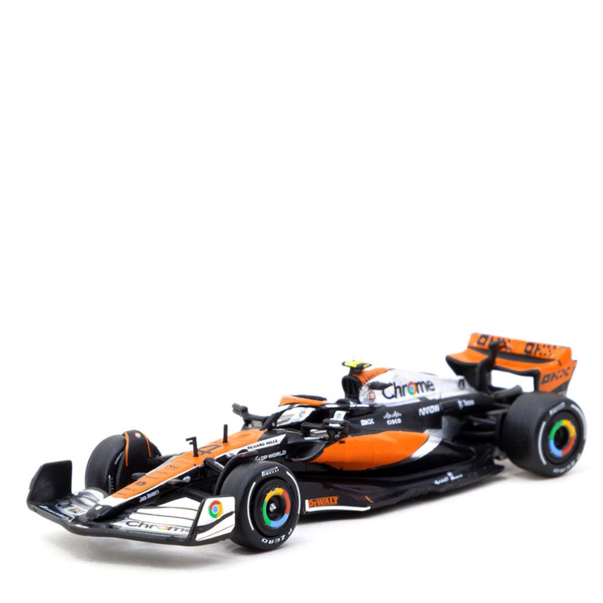 McLaren MCL60 #4 Lando Norris 2nd Place Formula 1 British GP (2023) Global64 Tarmac Works