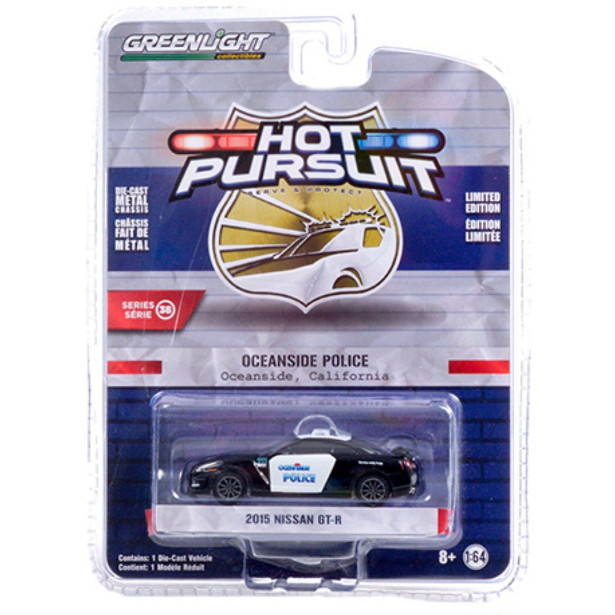 Nissan GT-R 2015 Oceanside Police California Greenlight