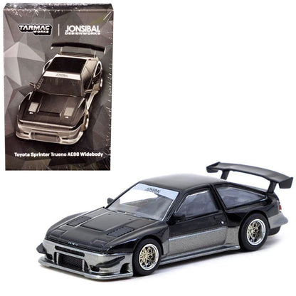 Toyota Sprinter Trueno AE86 Widebody RHD Black Gray Metallic Tarmac Works