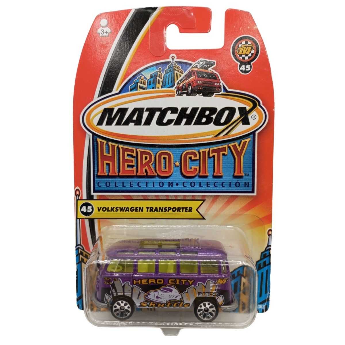 Volkswagen Transporter Hero City #45 2003 Matchbox